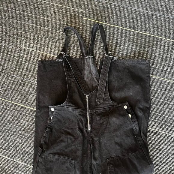 REVICE DENIM PLUNGE OVERALLS SIZE 25 - Picture 5 of 6
